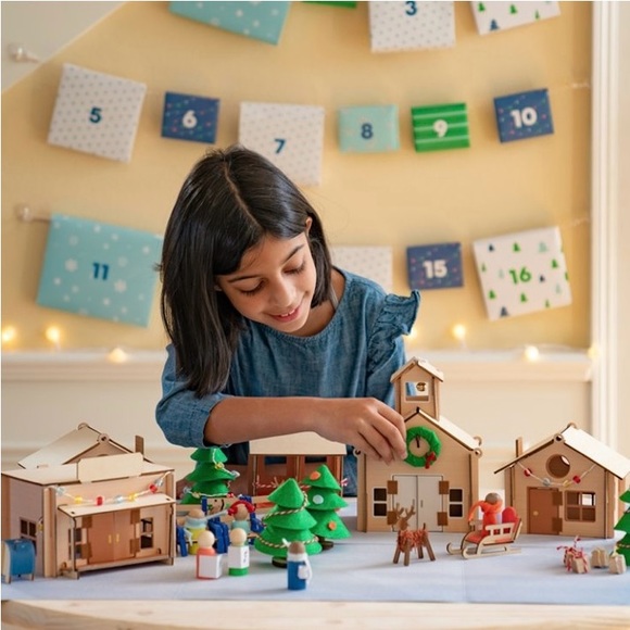 Kiwico Christmas Village Advent Calendar 